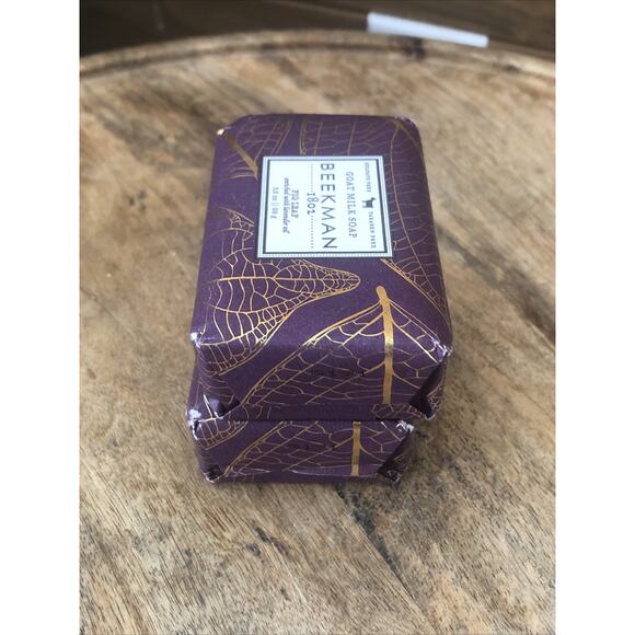 (2) Beekman 1802 FIG LEAF Palm Size Bar Soap - 3.5 oz Each - Picture 5 of 5